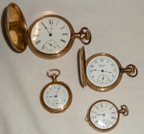 19th Century Group of Four Pocket Watches (1 of 12)