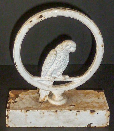 Antique Bradley & Hubbard Cast Iron Parrot Doorstop (1 of 4)