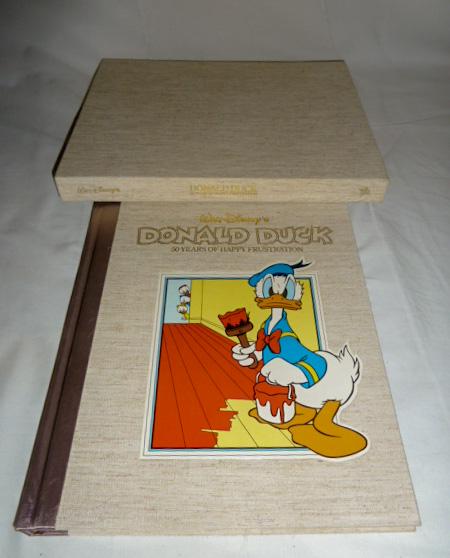 Walt Disney's Donald Duck 50 Years Of Happy Frustration: This is one of 700 special edition copies, signed by all three authors on a pastdown sheet on inside of front cover (Nash by facsimile). This specially-signed bookplate for the ANOTHER RAINBOW SPECIAL