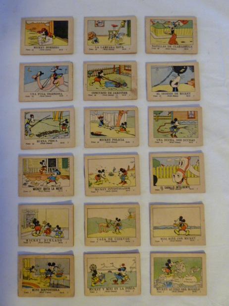 1948 Walt Disney Mickey Mouse 18 Mini Comics Spain: Comics Show Antics of Mickey and His Friends (1 of 11)
