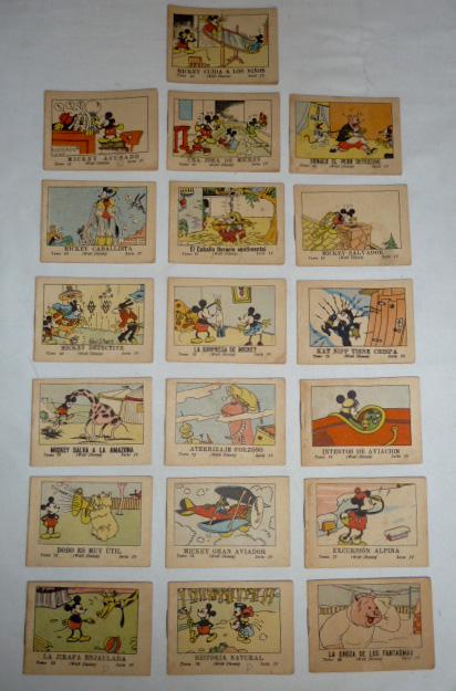 1948 Walt Disney Mickey Mouse 12 Mini Comics Spain: Comics Show the Antics of Mickey and his friends (1 of 10)