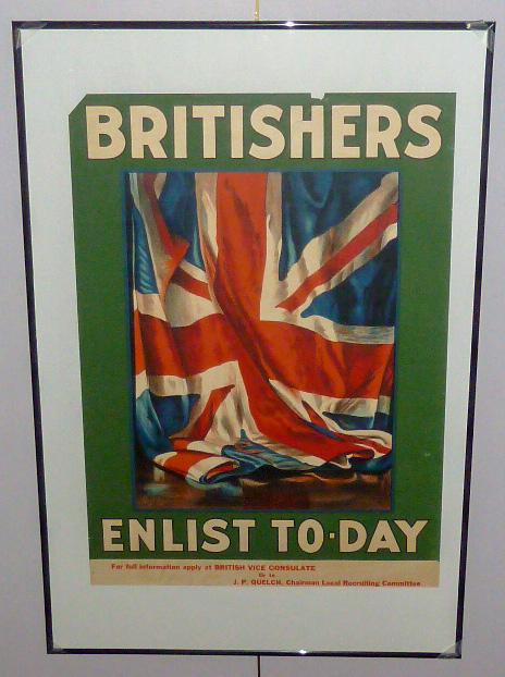 Guy Limpscomb (1899-1937) WWI Original Poster (1 of 3)