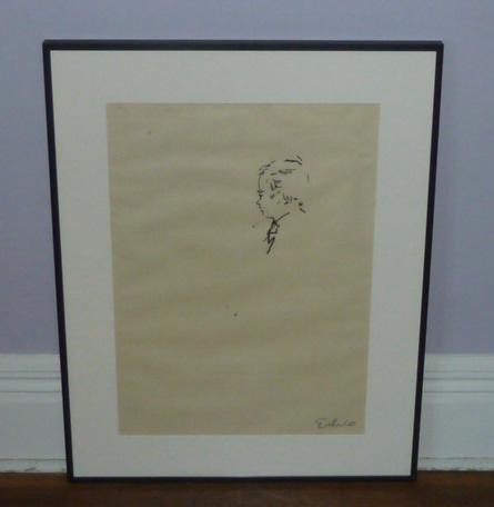 Illustration by Joe Eula: Mr. Kenneth's at Lily Dache Salon 56th Street N.Y.C. (1 of 5)