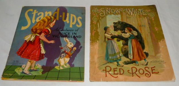 1934 Alice in Wonderland Stand-Ups  & Snow White Book (1 of 15)