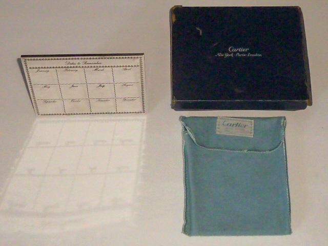Cartier Sterling "Dates To Remember" Calendar (1 of 4)