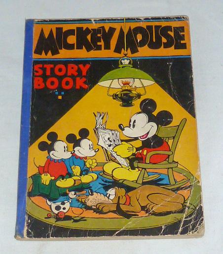 1931 Mickey Mouse Story Book 1st Edition (1 of 4)