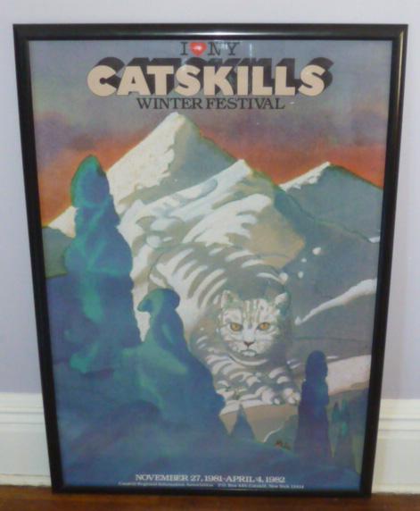 I Love N.Y. Catskills 1982 Milton Glaser Poster (1 of 3)