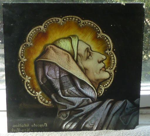 Antique Painted Stained Glass (1 of 4)