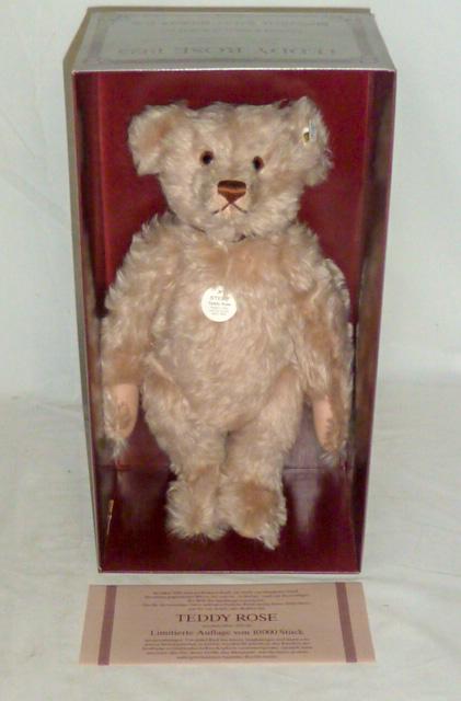 Steiff Teddy Rose 1925 LE Pink Mohair MIB (1 of 6)