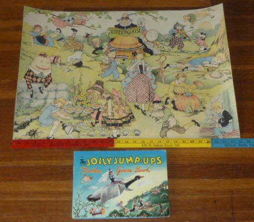 1935 Mother Goose Poster+1942 McLoughlin Jolly Jump-ups (1 of 14)