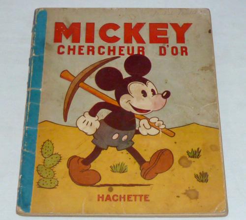1931 Mickey Chercheur D'or (Gold Digger) - Walt Disney (1 of 8)