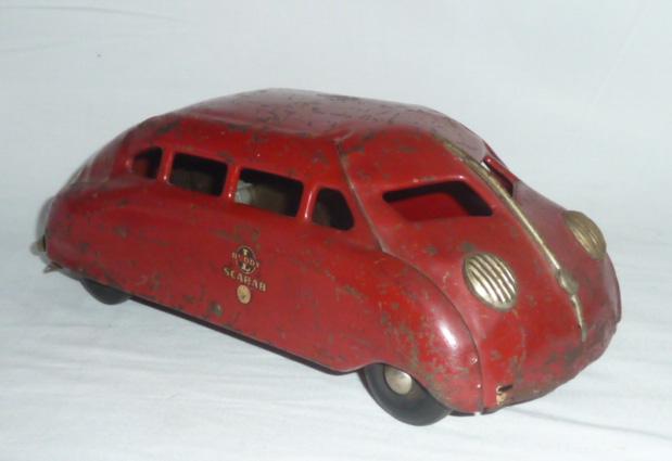 Buddy-L Scarab Metal Windup Toy Car (1 of 6)
