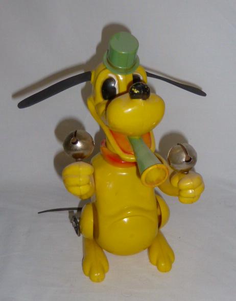 1950's Disney Pluto Drum Major Linemar Toy (1 of 5)