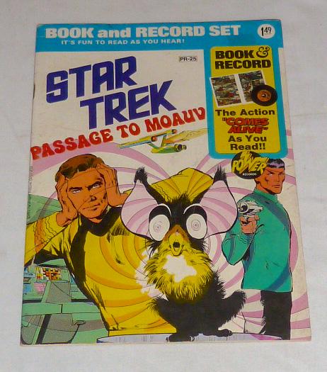 1975 Star Trek Book And Record Set Passage To Moauv (1 of 4)