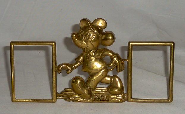 Walt Disney Productions Figural Mickey Double Frame (1 of 5)