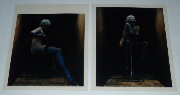 Thomas ( Tom) Schierlitz (1959 - 2018) Erotica - 2 Large Format Sensual Photographs: Two large original color photographs by Tom Schierlitz, from his estate. The photos are printed on Kodak professional paper. Beautiful filter work elevates the photo shoot. Some intimate and behind th