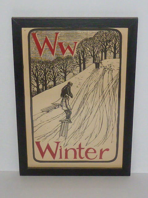 Mary Azarian - Farmer's Alphabet - "W" - Wood Cut Prints - Life in Vermont - 1970: Mary Azarian - is an American woodcut artist and children's book illustrator. She was a teacher in 1963, in one of Vermont's last one-room schools. Using her Fine Arts Degree she decorated the schoolh