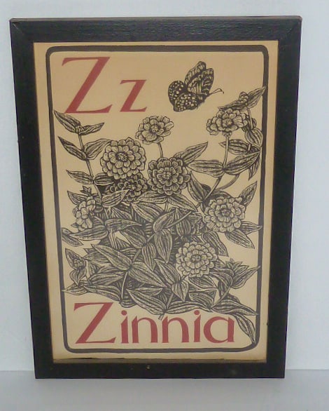 Mary Azarian - Farmer's Alphabet - "Z" - Wood Cut Prints - Life in Vermont - 1970: Mary Azarian - is an American woodcut artist and children's book illustrator. She was a teacher in 1963, in one of Vermont's last one-room schools. Using her Fine Arts Degree she decorated the schoolh