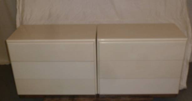 PAIR MILO BAUGMAN THAYER COGGIN CHEST OF DRAWERS 70S (1 of 5)