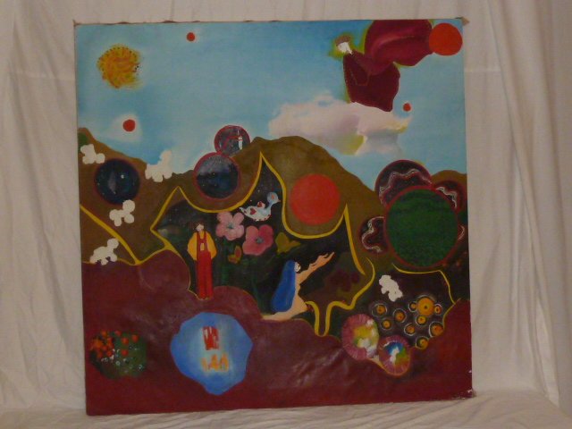 SOUP KITICHEN PAINTING - NAIVE PAINTING UNSIGNED (1 of 6)