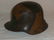 GERMAN CAMPAIGN HELMET ORIG. CAMAOUFLAGE PAINT - 2