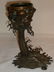 1900'S FREE FORM BRONZE ABSTRACT SCULPTURE - 4