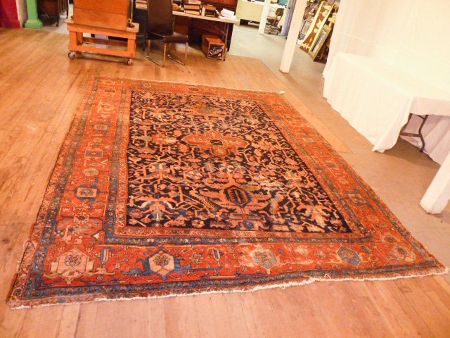 ANTIQUE HAND KNOTTED WOOL RUG/CARPET (1 of 5)