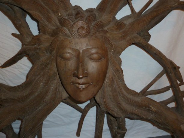 GODDESS TREE ROOT HANGING SCULPTURE (1 of 5)