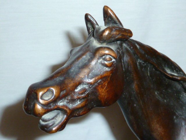 P.J. MENE BRONZE SCULPTURE OF A HORSE (1 of 6)
