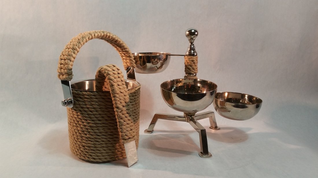 Modern Ice Bucket and serving dish: Modern Ice Bucket and serving dish