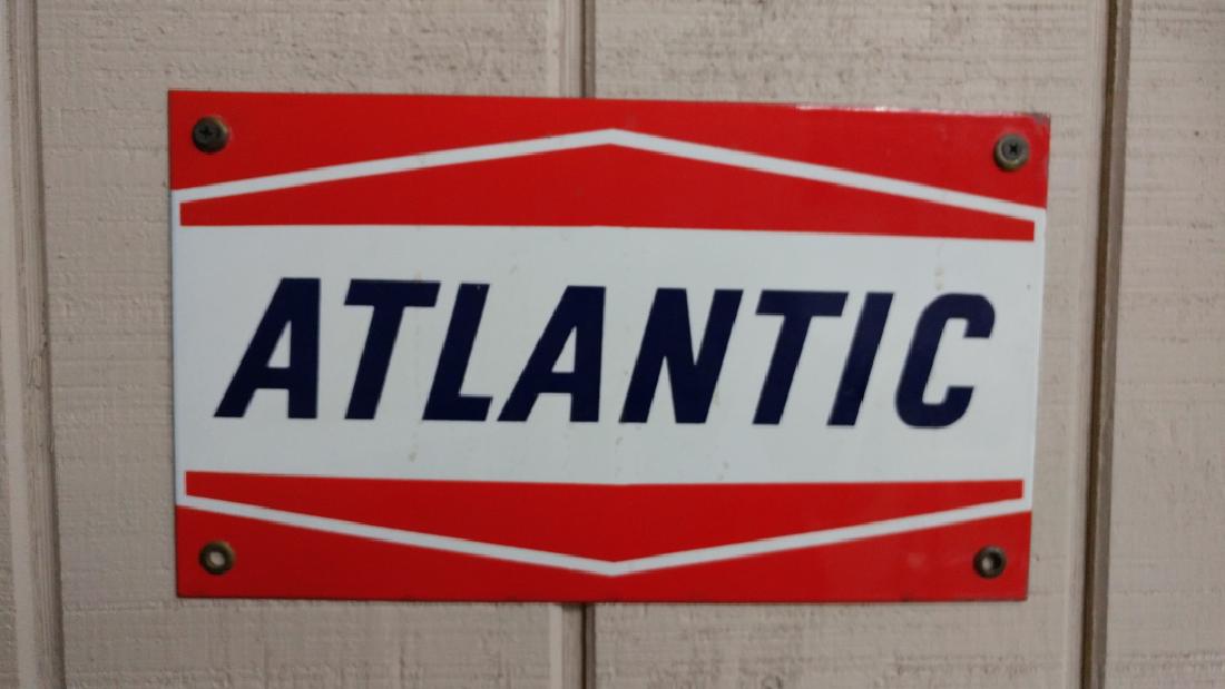 Atlantic Gasoline Metal Sign (1 of 5)