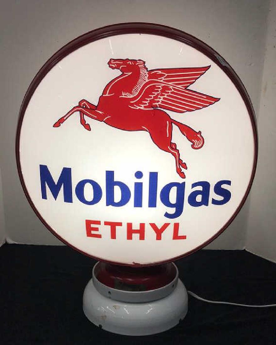 Mobil Gas Globe with Metal Body (1 of 6)