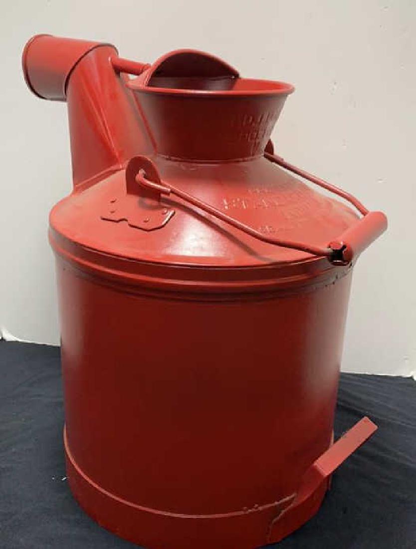 Standard Oil Indiana 5 Gallon Container in Red (1 of 6)