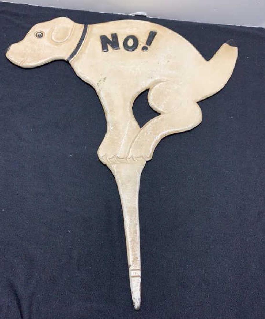 No! Cast Iron Double Sided 19â€ X 16â€ (1 of 2)