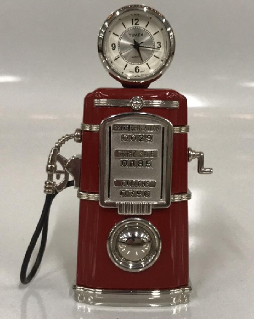 Timex Gas Pump Shelf Clock