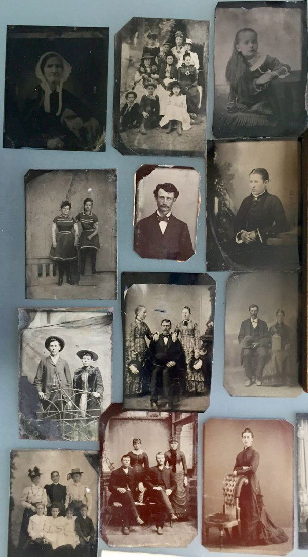 Tintypes & Cabinet Cards, People, Children,Groups, 50+ (1 of 5)