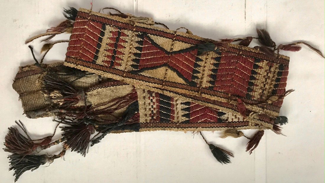 Ethnic Handwoven Tribal Weaving 7' x 5.60" (1 of 4)