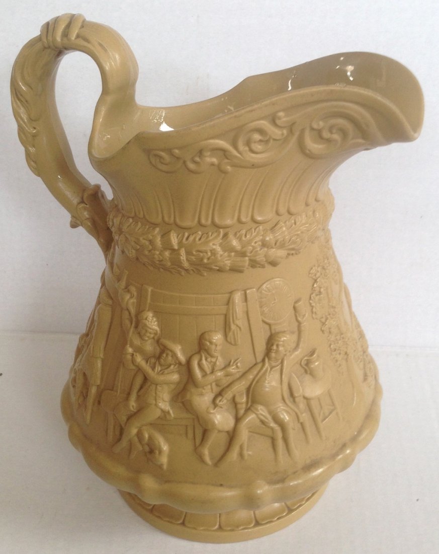 William Ridgway, Tam O'Shanter, Stoneware Pitcher, 1835 (1 of 7)