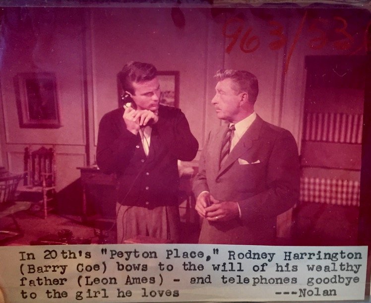 Peyton Place 1953 Camera Negatives, J.Mitchell (24) (1 of 9)