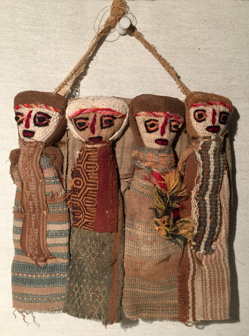 Peruvian Cloth Burial Dolls (4) (1 of 5)