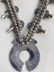 Zuni Petit Point Squash Blossom Necklace - 6