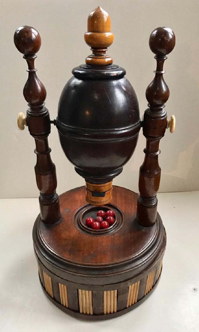 Wood Counter Game, Tol Boul: 23" x 11.6" (1 of 4)