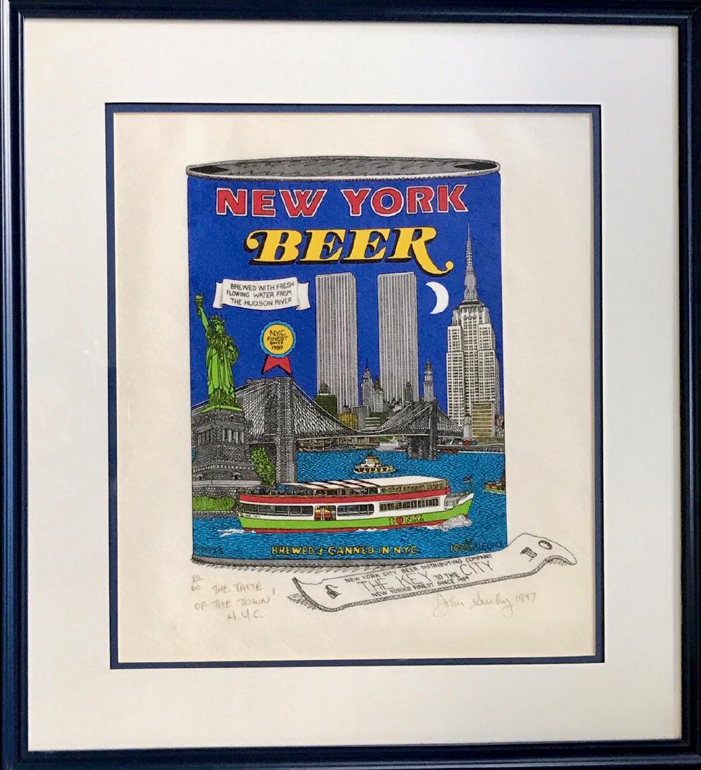 The Taste of The Town, N.Y.C. Skyline , John Suchy 1997 (1 of 4)