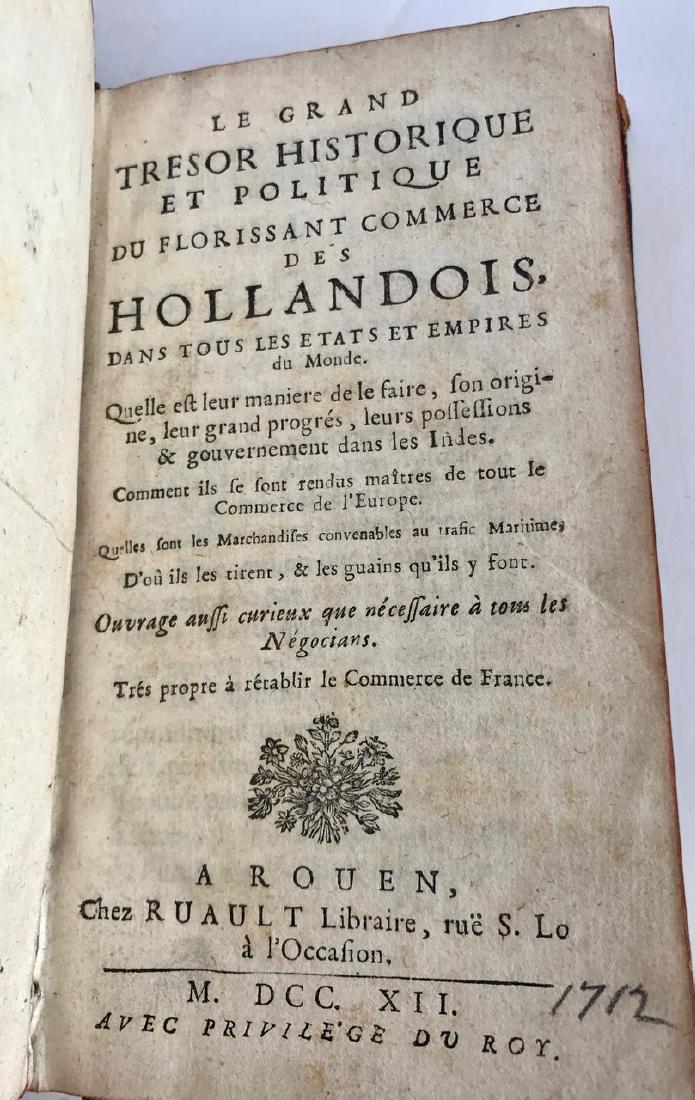Book:Memories Sur Le Commerce Des Hollandois, Huet 1712 (1 of 7)