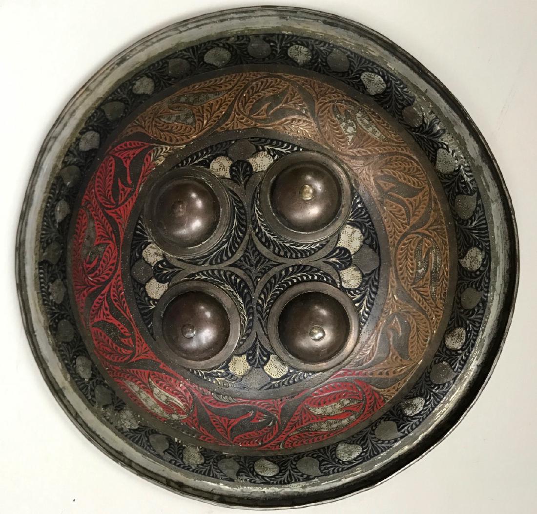 Mughal Indian Dhal Buckler Battle Shield, 1800's (1 of 3)