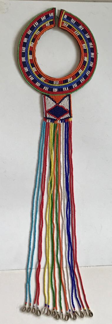 Masai Beaded Wedding Necklace, Kenya, Africa (1 of 4)