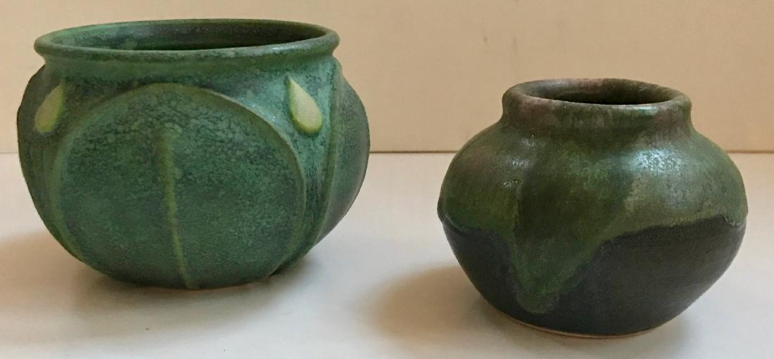 American Studio Art Pottery Vases, S. Frederick (2) (1 of 3)