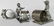 Victorian Silver Plate Figural Napkin Ring Holders - 2