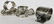 Victorian Silver Plate Figural Napkin Ring Holders