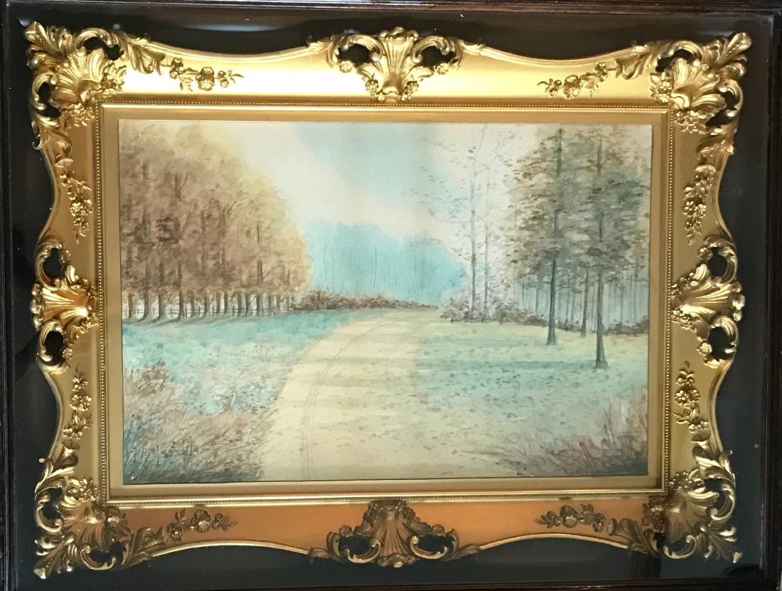 Impressionist Landscape Painting, H. Moore (1 of 3)